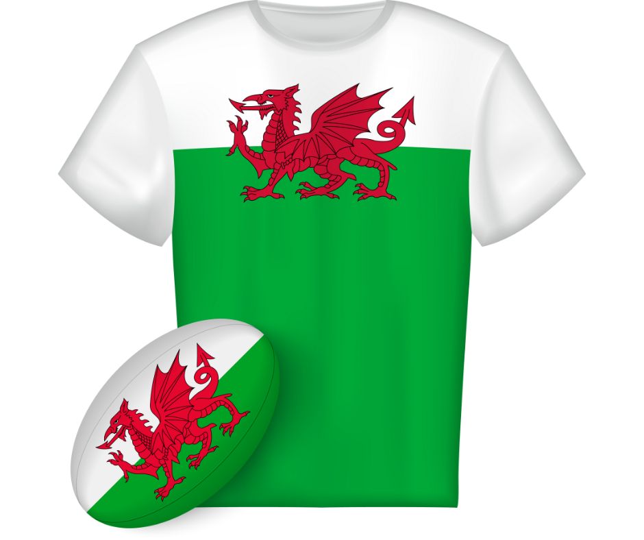 Wales the 'Temu' of international Rugby - Welsh top and rugby ball